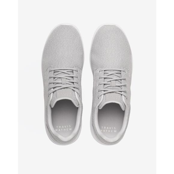 Travis Mathew The Daily Knit II knit grey men’s size  11.5  NWOT - Picture 1 of 9